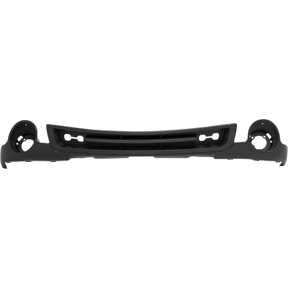 Front Bumper Lower Valance Compatible with 2007-2013 GMC Sierra 1500 Replacement for 15131299 GM1015100 Air Dam Deflector w/Tow Hook Hole, Fog Light Holes & Grille Provision