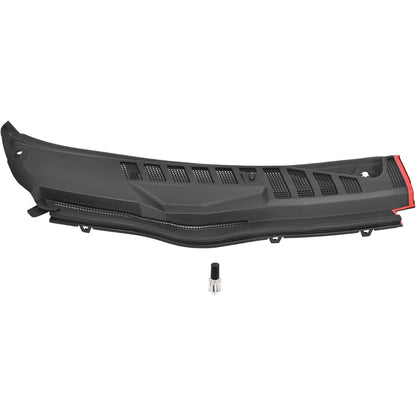 Windshield Wiper Cowl Panel Grille Compatible with 2017-2022 Ford F-250 F-350 F-450 F-550 Super Duty Replacement for HC3Z-25022A68-AA HC3Z-25022A68-AB Front Window Cover Insert Panel Right