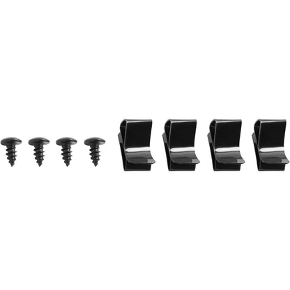 ALMULOO 6Ft Truck Bed Side Rail Cover Compatible with 1993-2011 Ford Ranger Styleside 1994-2009 Mazda B-Series Plastic Black Textured Rail Caps Protector Molding