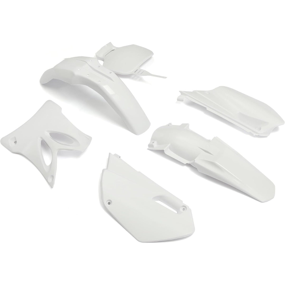 Plastic Fender Fairing Body Kit Compatible With Yamaha YZ85 2002-2014 Dirt Pit Bike Motorcycle Parts Side Cover Body Work -White