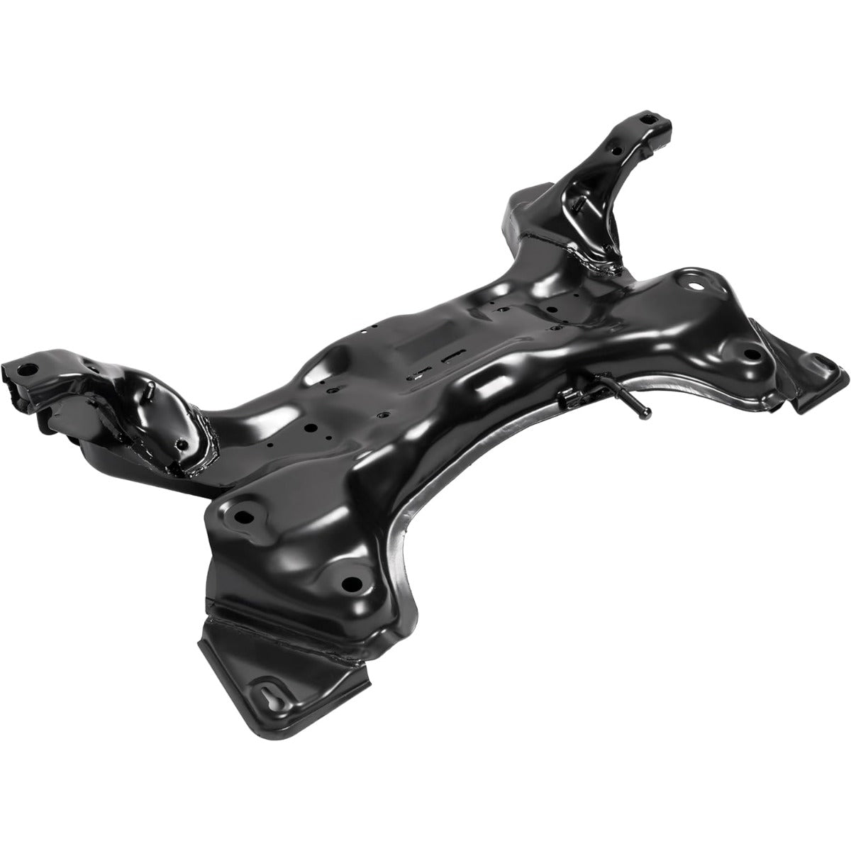 Front Subframe Crossmember Suspension Compatible with 2012-2017 Hyundai Accent Kia Rio Replacement for 624001R000 624001W200 Electrophoresis Steel Primed Black