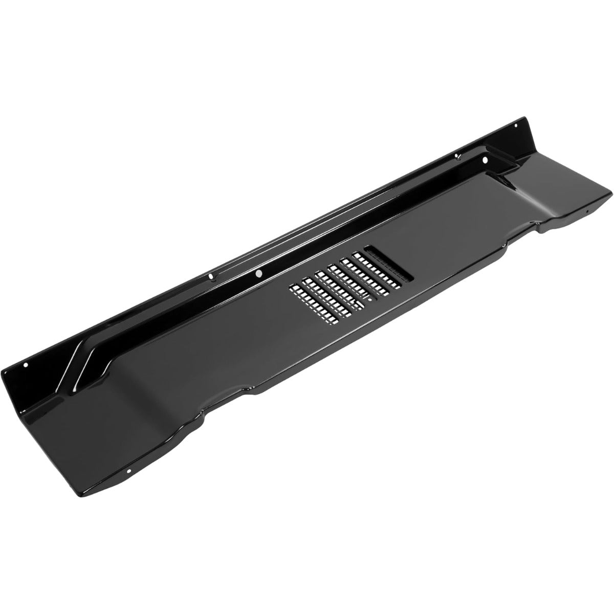Hood Cowl Vent Compatible with 1997-2006 Wrangler TJ w/o Washer Nozzle Black Windshield Wiper Cowl Panel Air Inlet Window Cover Plastic Steel