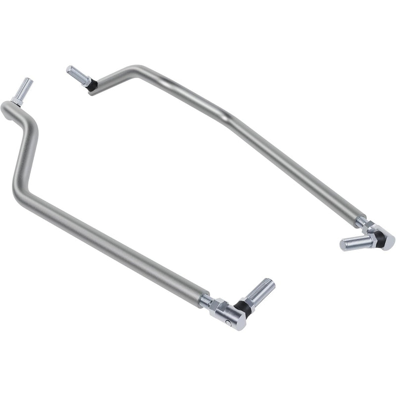 KUAFU Pair Steering Drag link Tie Rod Compatible with John Deere L100 L105 L107 L108 L110 L111 L118 L120 L130 G110 Tie Rod Set Draglink Steel Replacement for GY20491 GY20492