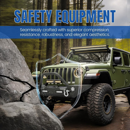 KUAFU Bumper Compatible with Wrangler JK Unlimited JL Gladiator JT