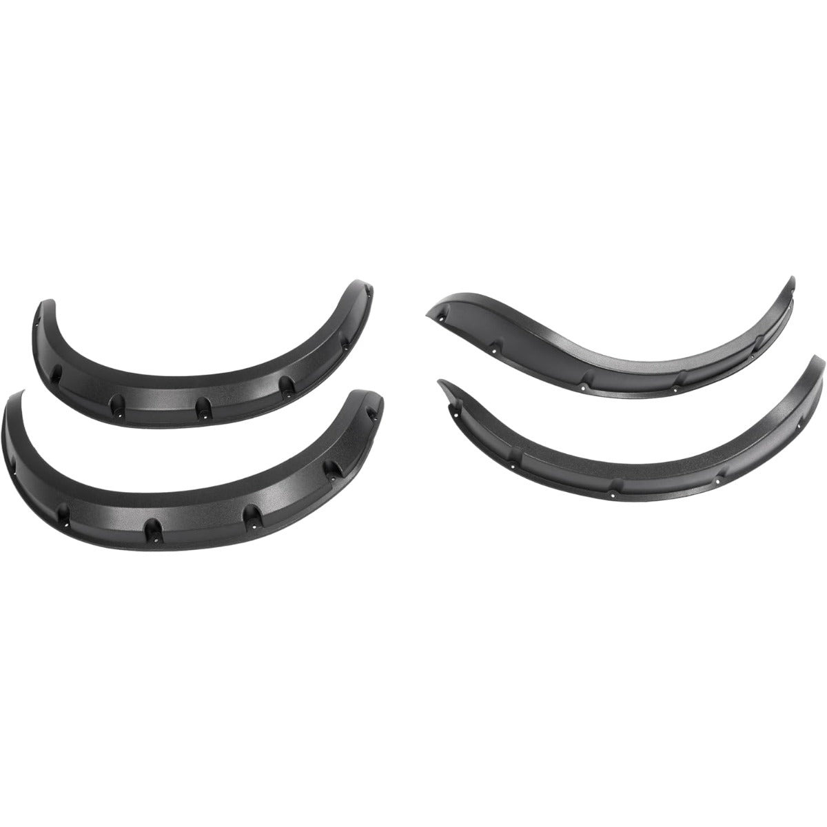 Golf Cart Fender Flares 4PCS Compatible with Evolution Forester 4 or 6 and Icon Advanced EV 1 ABS Black