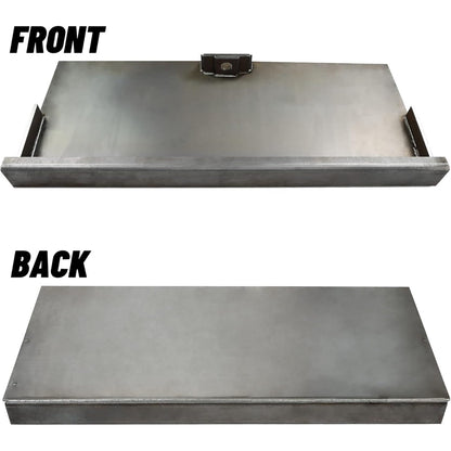 1/8 Inches Skid Steer Mount Plate Compatible with Early Single Pin Mustang Tractor Steel Mounting Quick Tach Attachment Loader Plate