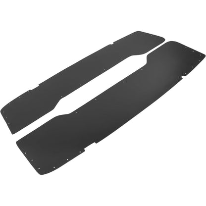 Inner Fender Liner Rear Dually Bed Compatible with 1999-2010 Ford F-350 F-450 Super Duty (Dually DRW) Plastic Textured Black
