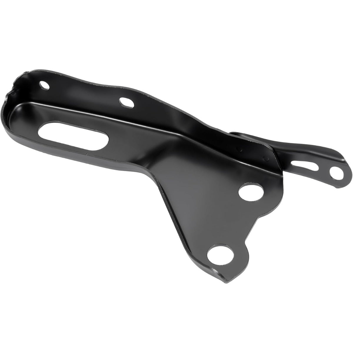 ALMULOO Left Driver Side Front Bumper Bracket Compatible with 1995-1997 Toyota Tacoma (submodel- DLX, SR5) TO1066115 52012AD010 Steel Electrophoresis Primed Black