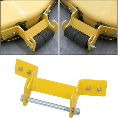 Mower Deck Front Hanger Bracket Compatible with John Deere 425 445 455 Steel Yellow (48 Inches & 54 Inches)