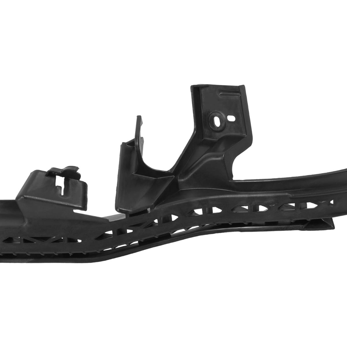 ALMULOO Front Bumper Bracket Compatible with 2018-2023 Subaru Crosstrek Plastic(PP+GF30) Black Replace For 57707FL000 SU1043106 Right
