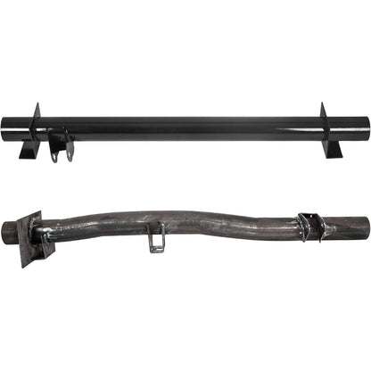 KUAFU Truck Shock Mount Kit Compatible with 1999-2006 Chevy Silverado & GMC Sierra 1500, 2500, 2500HD - Black Steel Alloy Mount Brackets - Easy Installation, No Bed Removal - 2 Pack