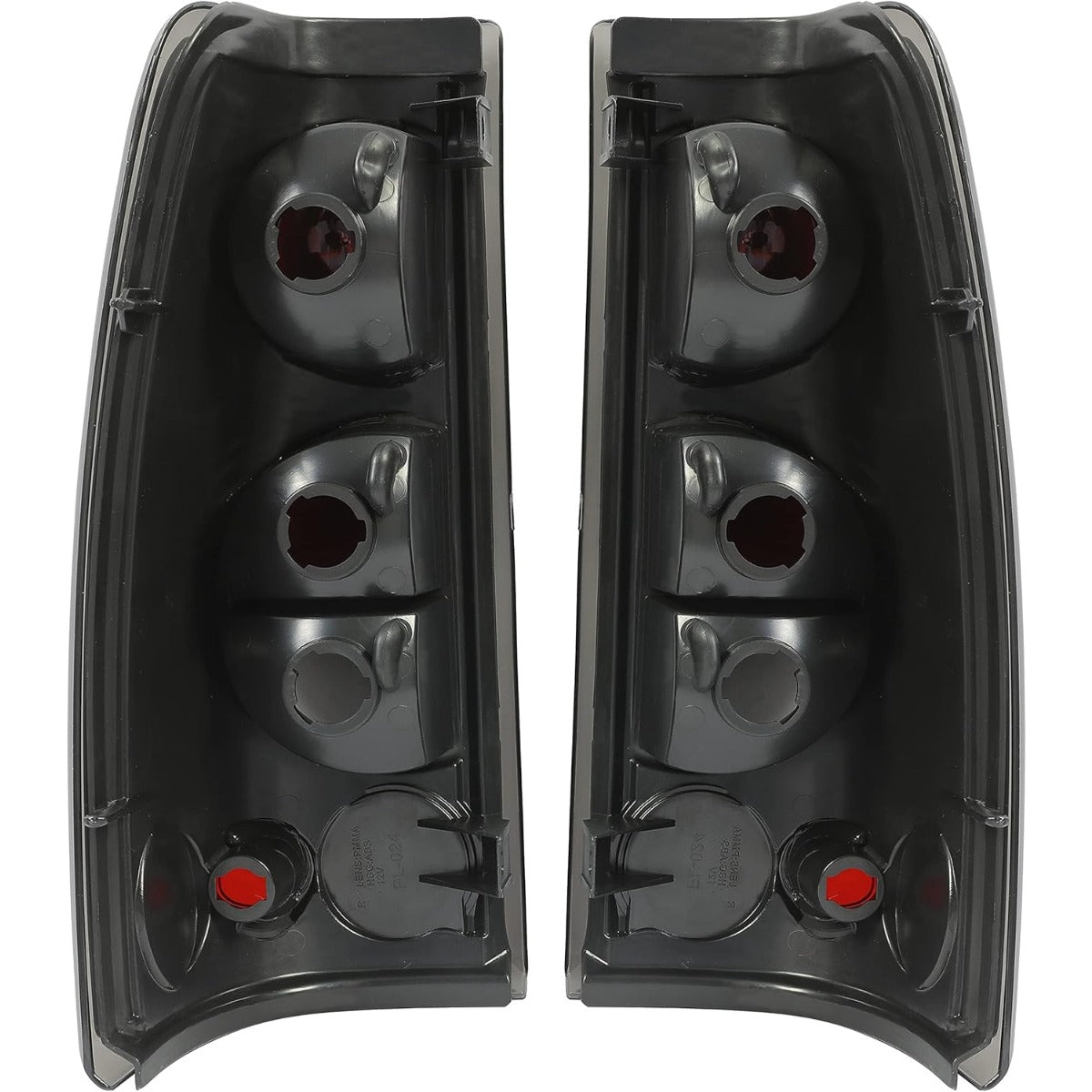 Taillight Tail Lights Pair Compatible with 1999-2007 Chevy Silverado 1500 2500 3500 Classic 1999-2003 GMC Sierra 1500 2500 3500 Taillight Brake Turn Signal Lamp Smoke Lens