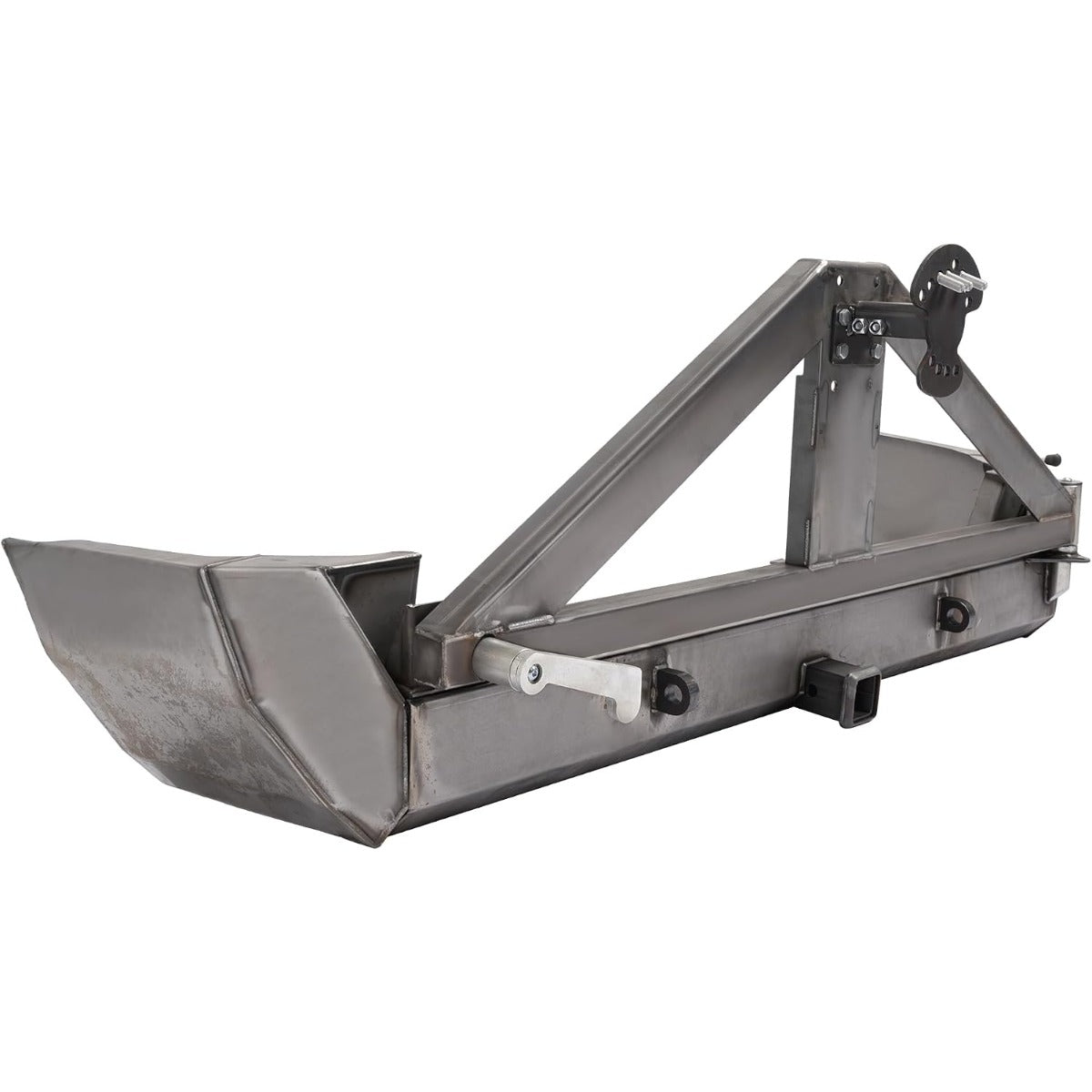 ALMULOO Rear Bumper Assembly Compatible with 93-98 Jeep Grand Cherokee ZJ