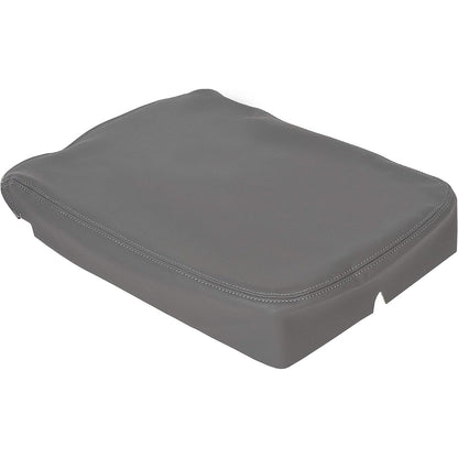 Gray Armrest Center Console Cover Skin Compatible with 2002-2008 Dodge Ram 1500 2500 3500 Synthetic Leather