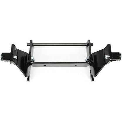 Front Frame Extension Compatible with John Deere 430 Diesel Garden Tractor Attachment Mounting Adapter Bracket Steel Black BM16360 Snowblower Snow Blade Heavy Duty Bucket Bracket