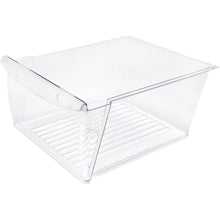 KUAFU 240351061 Crisper Pan Drawer Compatible with Frigidaire Refrigerator Freezer AP4424911 240351005 240351062 Plastic (PC) Replacement Only Clear