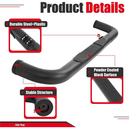 Running Board Step Compatible with 1988-1998 Chevy Chevrolet/GMC