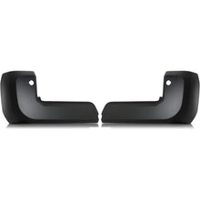 Kojem Rear Bumper End Caps Pair Compatible with 2016-2023 Toyota Tacoma Replacement for TO1104138 TO1105138 5215604900 5215504900 W/Parking Aid Sensor Hole Matte Black