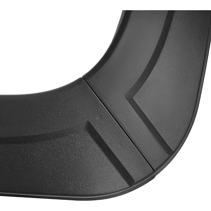 4Pcs Fender Flares Set Compatible with 2007-2013 Chevy Chevrolet Silverado 1500 Standard/Extended Cab Front & Rear Wheel Arch Cover Protector Plastic(PP) Textured Black