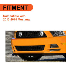 Bumper Lower Grille Compatible with 2013-2014 Ford Mustang Replacement for DR3Z17K945AB FO1036186 Front Bottom Bumper Grill Hood Mesh (W/O Appearance Package)