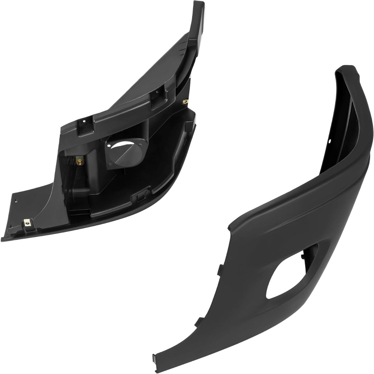 KUAFU LH Front Bumper End Cap+Reinforcement Compatible with 08-17 Cascadia