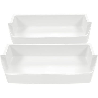 2187172 Replacement Refrigerator Door Bin Shelf Compatible with Most Roper, Kitchenaid, Kirkland and Whirlpool models Refrigerator Door Bin White - 2 PCS