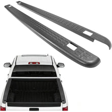 ALMULOO 6.5Ft Truck Bed Side Rail Cover Compatible with 2007-2013 Chevy Chevrolet Silverado 1500, 2007-2014 Silverado 2500/3500 HD Plastic(ABS) Black Rail Caps Protector Molding