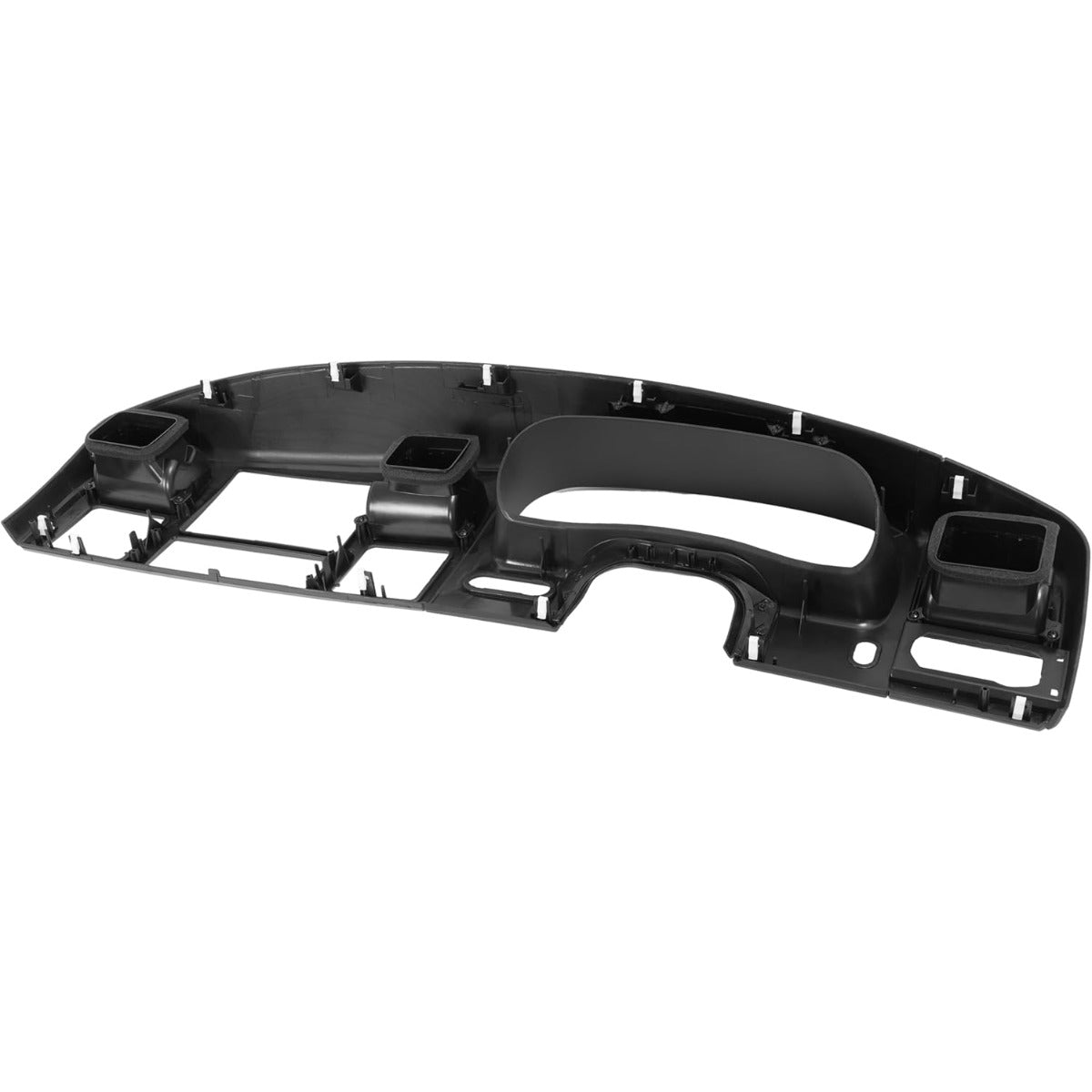 Dash Finish Panel Compatible with 2005-2007 Ford F-250 F-350 F-450 F-550 Super Duty Dash Board Cluster Bezel Cover Replacement for 5C3Z25044D70DAA Plastic Carbon Fiber Printing & Textured