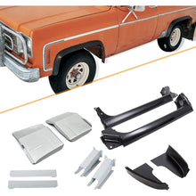 Rocker Panels & Rocker Backing Plates & Cab Corners & Cab Floor Supports & Floor Pans Compatible with 1973-1987 Chevy GMC Suburban Blazer Jimmy C10 C20 K10 K20 Pickup Cab Repair Kit 2 Packages