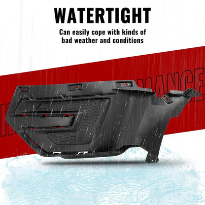 HECASA Fog Light Bezel Compatible with Explorer/Police Interceptor Utility