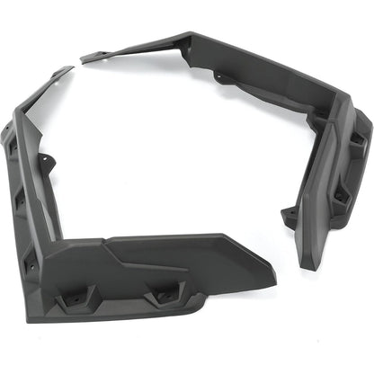ECOTRIC Fender Flares & Lower Half Door Panels Compatible with 2017-2022 Can Am Maverick X3 Max RR 1000 Turbo XDS XRS/R Two Packages Replacement for 715002973 715003751 715002903