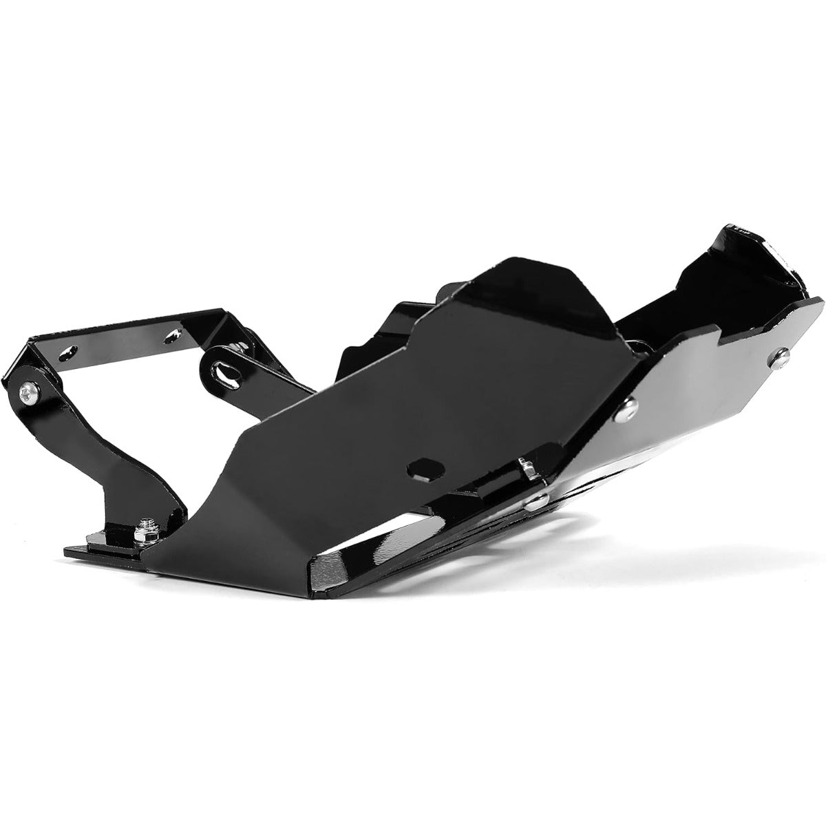 Skid Plate Compatible with 2018-2021 Honda Monkey 125 Z125 Black Aluminum Powder Coated