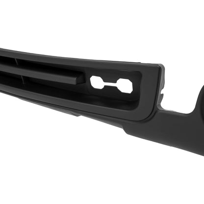 Front Bumper Lower Valance Compatible with 2007-2013 GMC Sierra 1500 Replacement for 15131299 GM1015100 Air Dam Deflector w/Tow Hook Hole, Fog Light Holes & Grille Provision