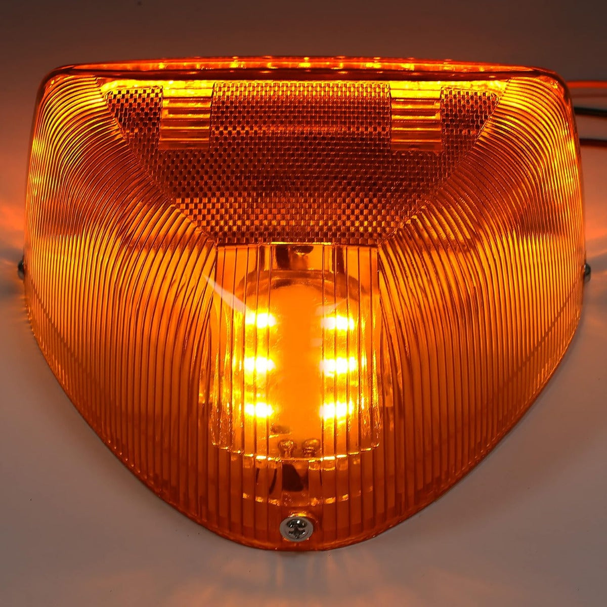 HECASA Turn Signal Light Compatible with Peterbilt 357/365/378/379/359 Amber Lens 31 LED Headlight Marker Light Running Light 2Pcs
