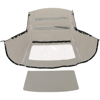 Convertible Soft Top for 1994-2002 Chevrolet Camaro 1994-2002 Pontiac Firebird Clear Plastic Window Black Sailcloth Vinyl Roof