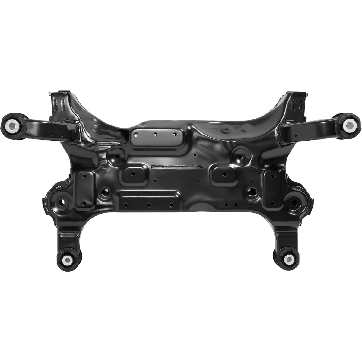 Front Crossmember Compatible with 2007-2014 Chrysler Sebring Dodge Avenger Chrysler 200 with 3.6 Engine 2.4 Engine and 4 Speed Automatic Transmission Electrophoresis Steel Primed Black