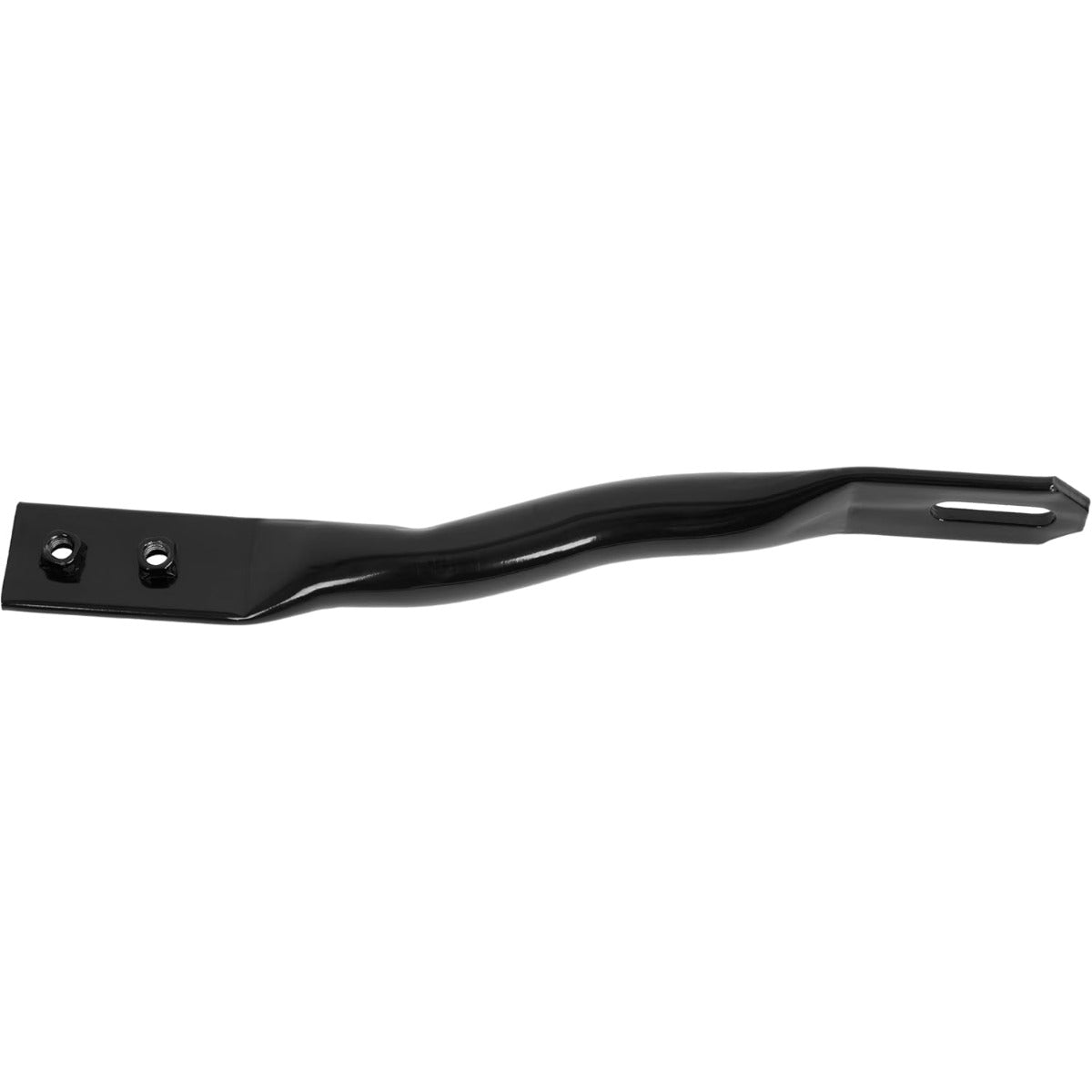 ALMULOO Front Bumper Bracket Compatible with 2015-2019 Chevrolet Silverado 2500 HD/3500 HD & GMC Sierra 2500 HD/3500 HD Replace 22774471 22774470 GM1043125 GM1042125 Steel Powder Coated Black