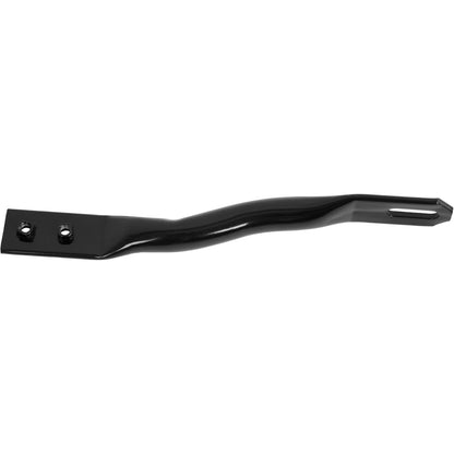 ALMULOO Front Bumper Bracket Compatible with 2015-2019 Chevrolet Silverado 2500 HD/3500 HD & GMC Sierra 2500 HD/3500 HD Replace 22774471 22774470 GM1043125 GM1042125 Steel Powder Coated Black