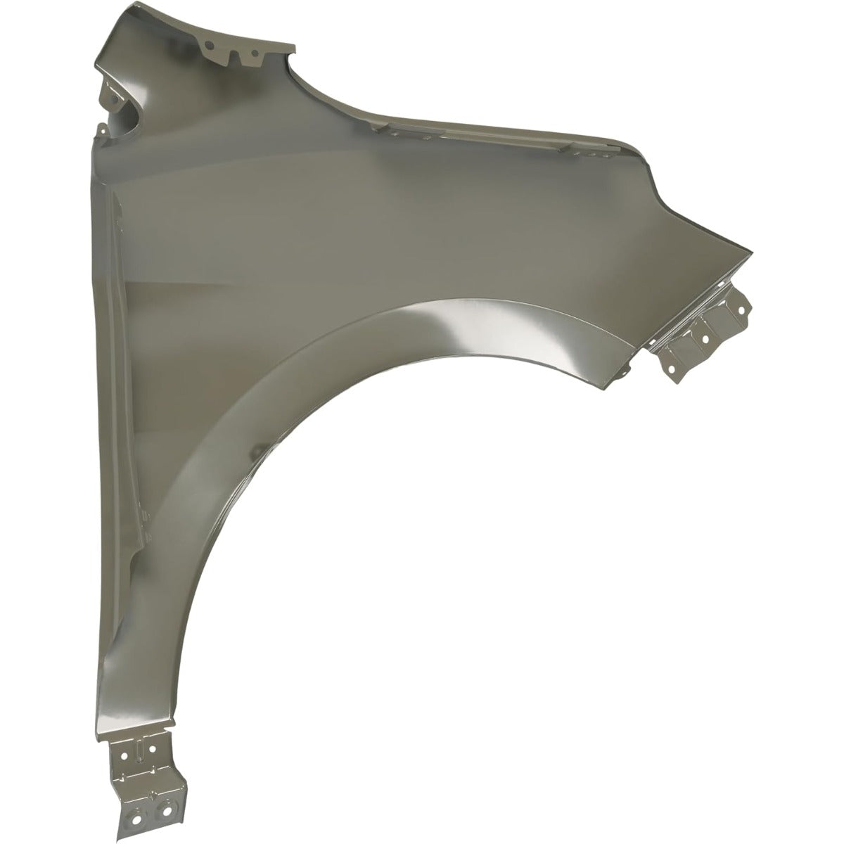 Front Left Fender Compatible with 2018-2024 Chevy Chevrolet Equinox Replace for 84172708 84751396 GM1240402 Wheel Liner Splash Fender Steel Electrophoresis Primed Gray Driver Side