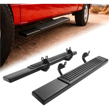 Side Steps Running Boards Compatible with 2004-2014 Ford F-150 Regular Cab Step Bars Steel+Plastic Powder Coated+Textured Black