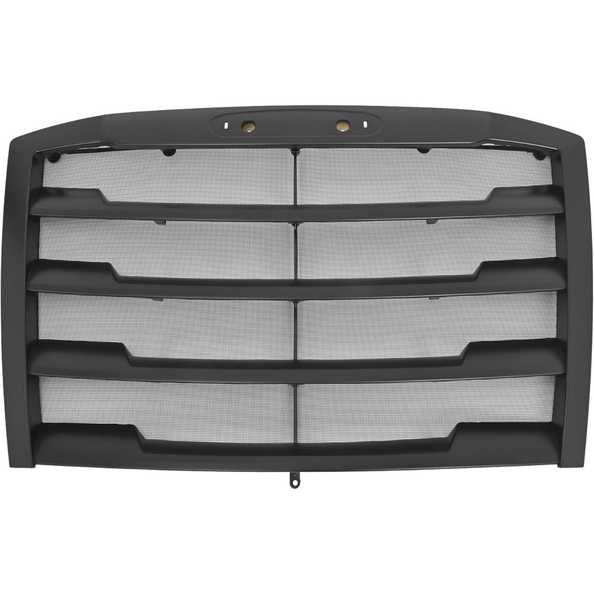 Front Grille Compatible with 2018-2024 Freightliner Cascadia Grill w/Bug Screen Matte Black