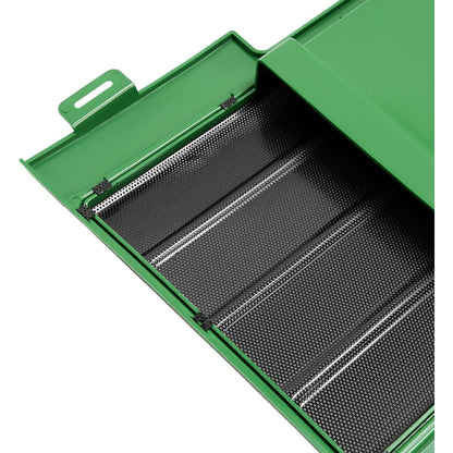 Tractor Side Panels and Grille Compatible with John Deere 4200 4300 4400 Replacement for LVU10564 LVU10565 w/Foam Panel Clip