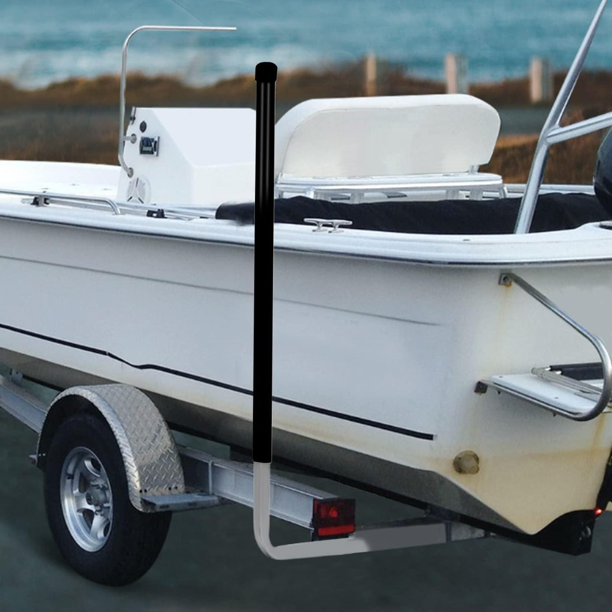 Kojem Boat Trailer Guide Poles for Ski Boat, Fishing Boat, Sailboat, Kayak, Canoe (Size and Color Selected)