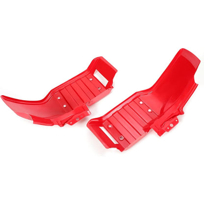 KUAFU Complete Fender Kit 6Pcs Compatible with 1985-1987 Honda Big Red 250 ATC250ES Protection Guard Red Plastic