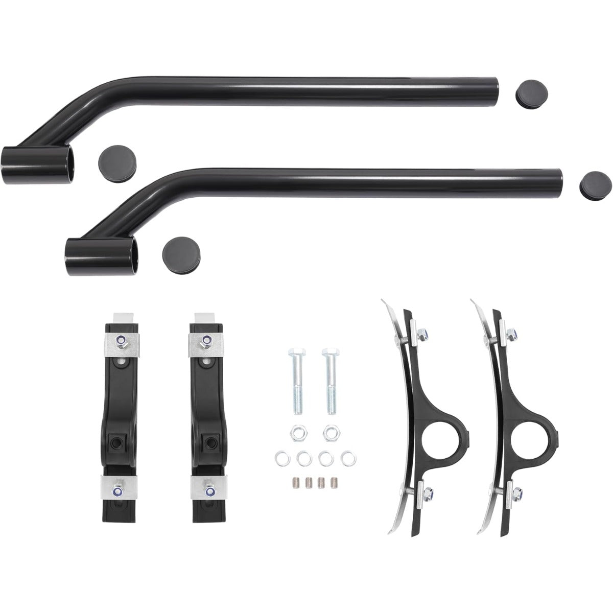 KUAFU Poly Fender Mounting Kit for 8591000, Fits Fenders # 8590195, 8590245 | Adjustable Brackets and Frame Bolts for Dump, Garbage, Work, Utility Trucks 1 Pack