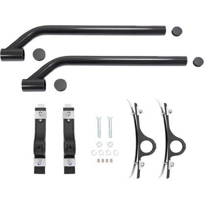 KUAFU Poly Fender Mounting Kit for 8591000, Fits Fenders # 8590195, 8590245 | Adjustable Brackets and Frame Bolts for Dump, Garbage, Work, Utility Trucks 1 Pack