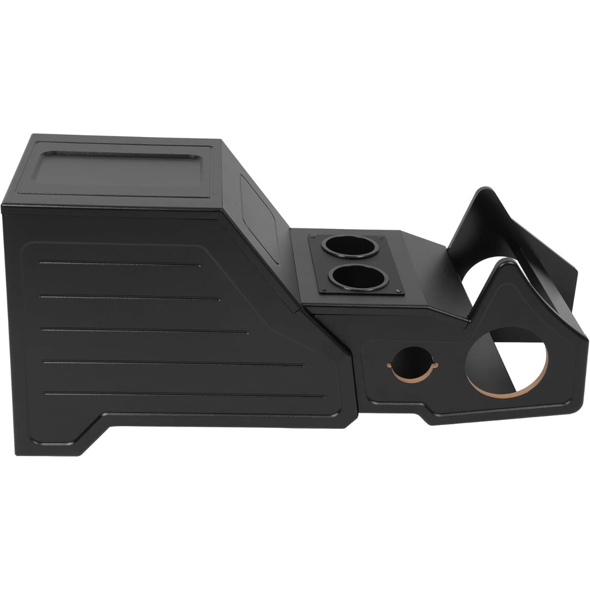 Center Console Subwoofer Box Compatible with 03-06 Silverado/Sierra | That Comes With Factory Center Console Crew/Single /Ext Cab MDF+Plastic(ABS) Black Center Console Subwoofer Box