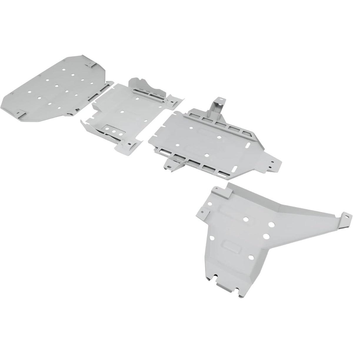 Skid Plate Compatible with 2021-2023 Ford Bronco Steel Matte Lower Engine Undercover Guard Protection