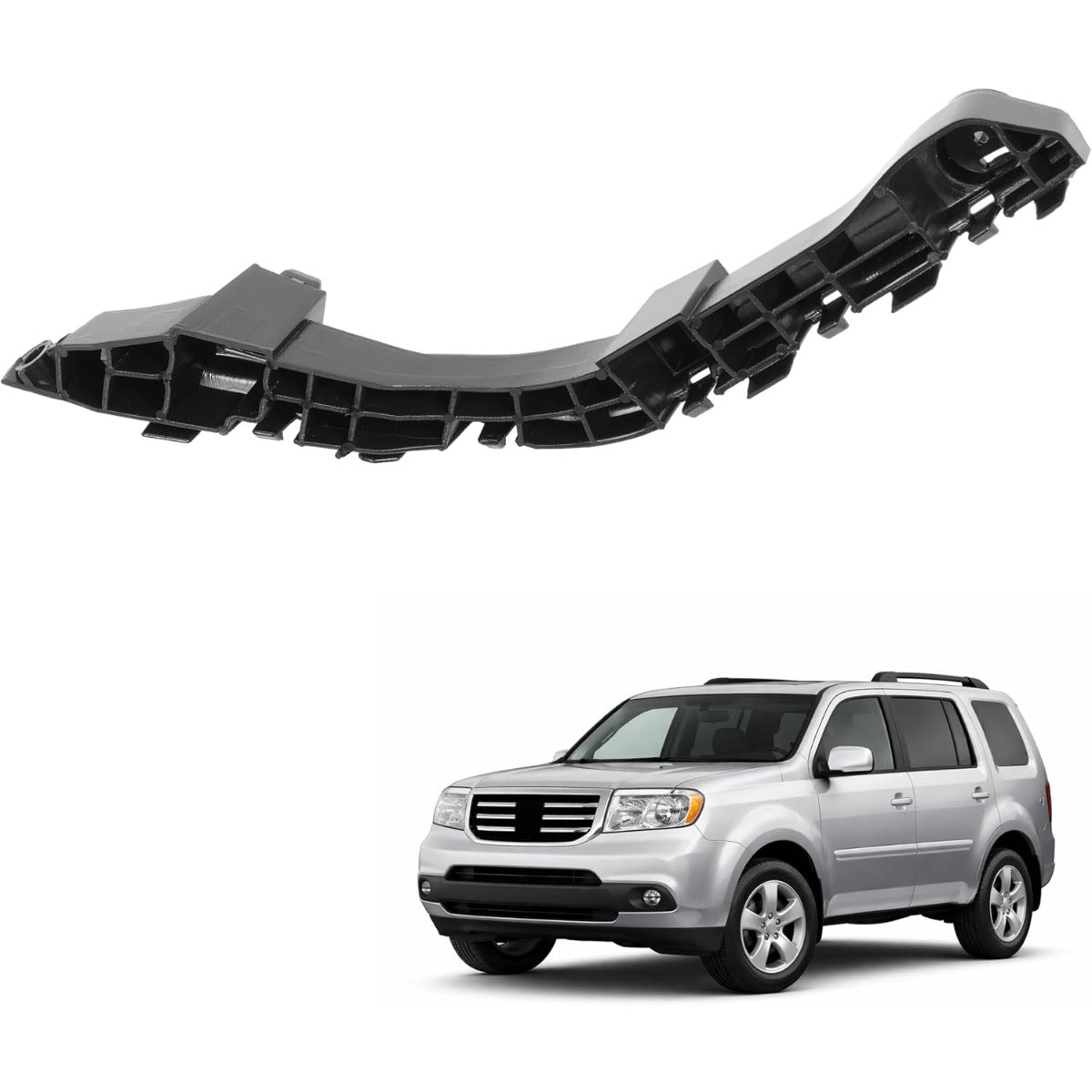 KUAFU Bumper Bracket Compatible with 2009-2015 Pilot