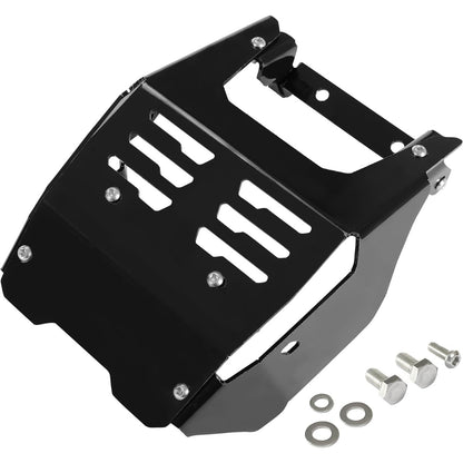 Skid Plate Compatible with 2018-2021 Honda Monkey 125 Z125 Black Aluminum Powder Coated